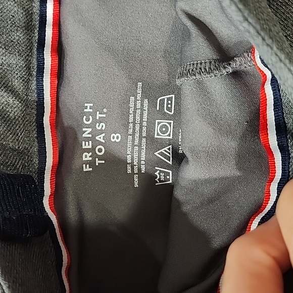 French Toast skort Gray Size 8 - Picture 3 of 7